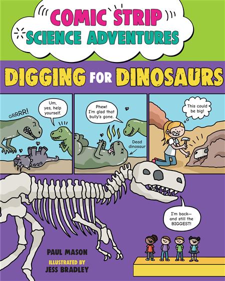 COMIC STRIP SCIENCE ADVENTURES DIGGING FOR DINOSAURS TP