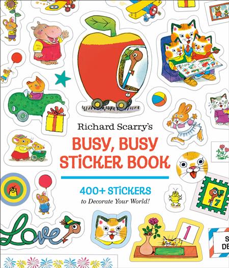 RICHARD SCARRY'S BUSY BUSY STICKER BOOK TP