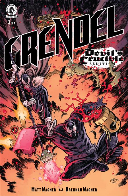 GRENDEL DEVIL'S CRUCIBLE--SEDITION #3 (CVR B) (MARK LASZLO)