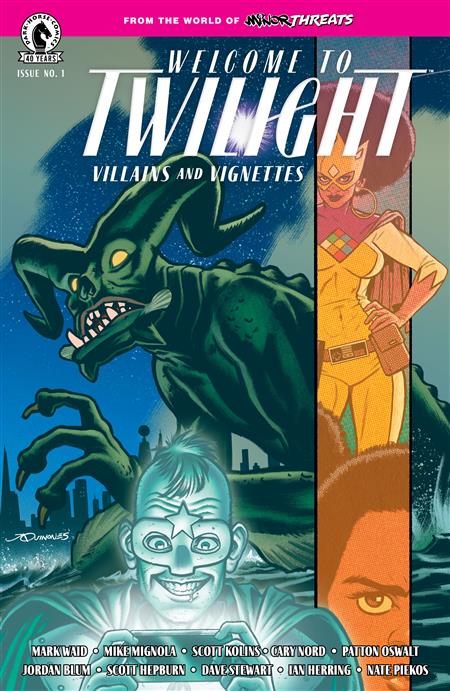 MINOR THREATS WELCOME TO TWILIGHT VILLAINS AND VIGNETTES #1 (CVR B) (JOE QUINONES)