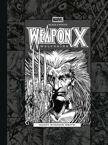 MARVEL BLACK & WHITE BARRY WINDSOR-SMITH'S WEAPON X HC