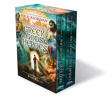 PERCY JACKSON'S GREEK GODS & HEROES BOXED SET TP