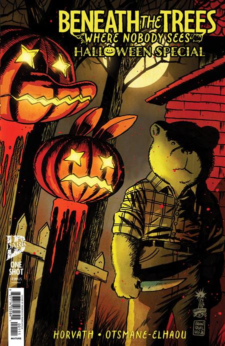 BENEATH THE TREES WHERE NOBODY SEES HALLOWEEN SPECIAL VARIANT E (FRANCAVILLA IDW GOES DARK VARIANT) (MR)