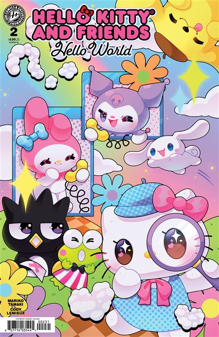 HELLO KITTY AND FRIENDS HELLO WORLD! #2 VARIANT RI 1:10 (CAVAN)