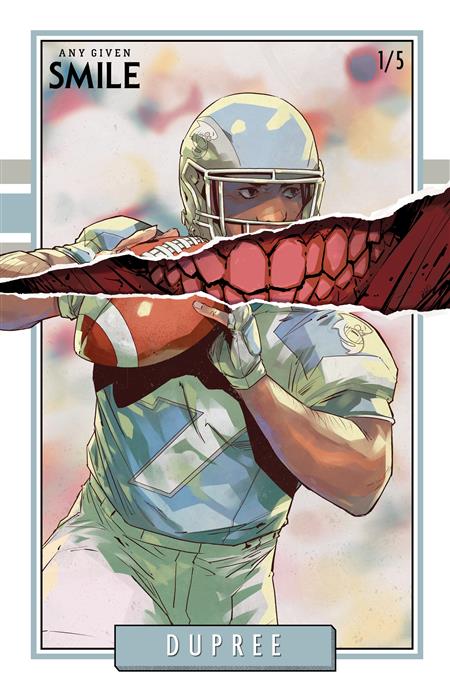 SMILE ANY GIVEN SMILE #1 VARIANT C (COLLAR TRADING CARD VARIANT) (MR)