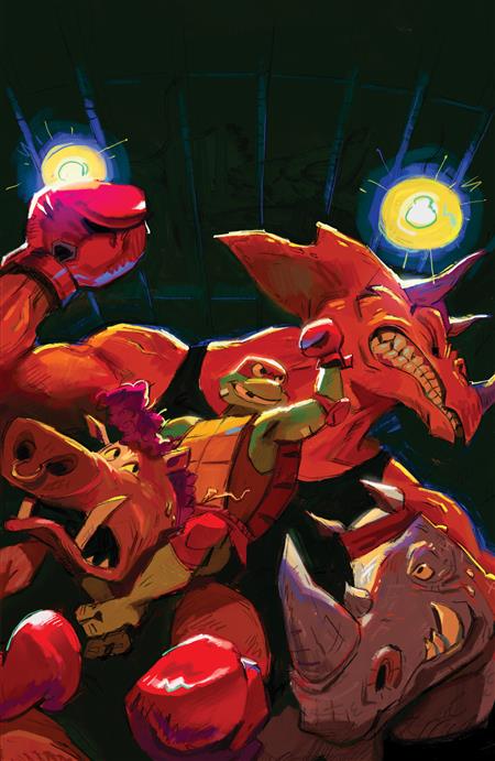 TALES OF THE TEENAGE MUTANT NINJA TURTLES COASTAL CHAOS #1 VARIANT RI 1:10 (CHALKY HOBBY SET)