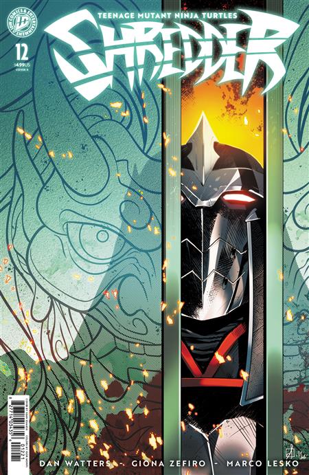TEENAGE MUTANT NINJA TURTLES SHREDDER #12 VARIANT B (IZAAKSE)