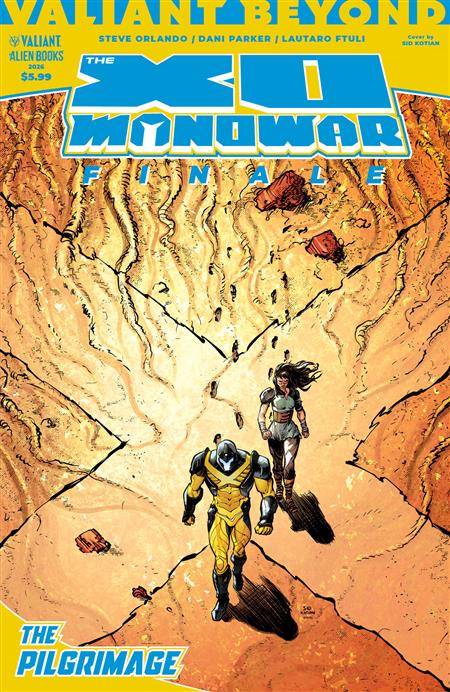 VALIANT BEYOND THE X-O MANOWAR FINALE--THE PILGRIMAGE COVER A (KOTIAN) (MR)