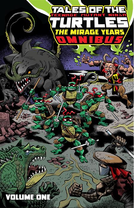 TALES OF THE TEENAGE MUTANT NINJA TURTLES THE MIRAGE YEARS OMNIBUS HC VOL. 1