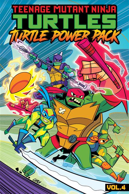 TEENAGE MUTANT NINJA TURTLES TURTLE POWER PACK TP V4