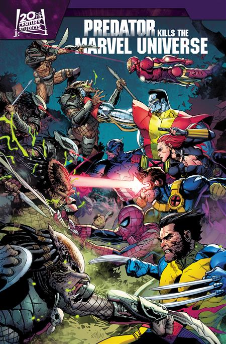 PREDATOR KILLS THE MARVEL UNIVERSE OMNIBUS HC LEINIL YU COVER