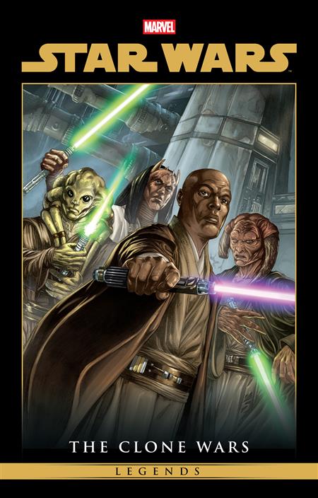 STAR WARS LEGENDS THE CLONE WARS OMNIBUS HC VOL. 1 JAN DUURSEMA COVER