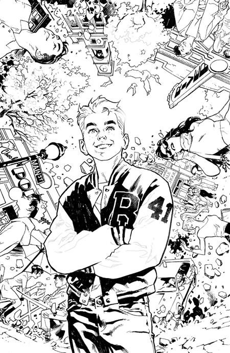 ARCHIE #1 CVR L INC 1:250 STUART IMMONEN B&W VAR