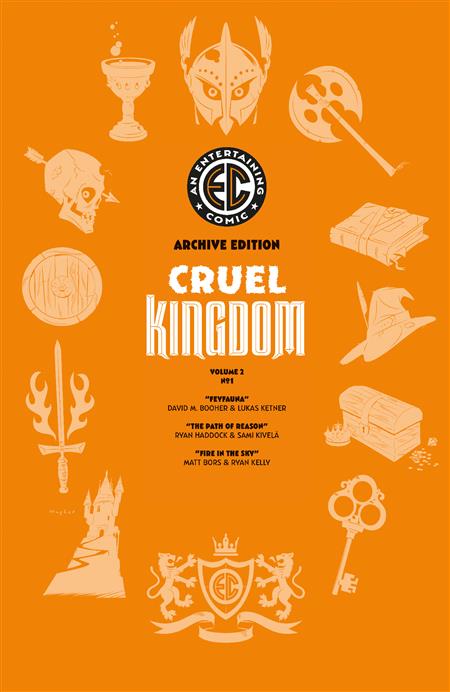 EC CRUEL KINGDOM 2 #1 CVR F INC 1:50 RIAN HUGHES ARCHIVE EDITION VAR