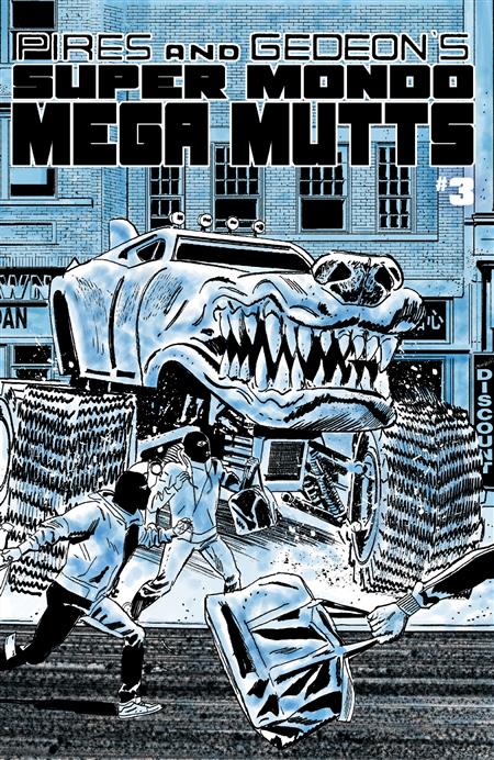 SUPER MONDO MEGA MUTTS #3 CVR B ALEX DIOTTO HOMAGE VAR