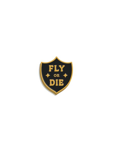 REBECCA YARROS'S FOURTH WING FLY OR DIE ENAMEL PIN