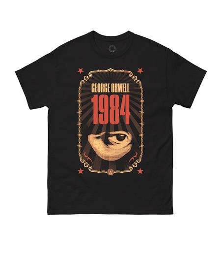 OBEY GEORGE ORWELL'S 1984 UNISEX T-SHIRT MEDIUM