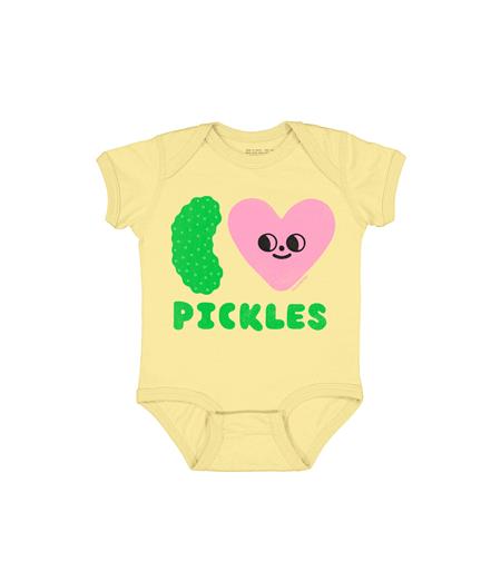 SUZY ULTMAN I HEART PICKLES BABY BODYSUIT - 6 MO