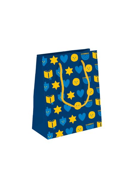 SUZY ULTMAN HANNUKAH LIGHT LATKES LIT GIFT BAG (LARGE)