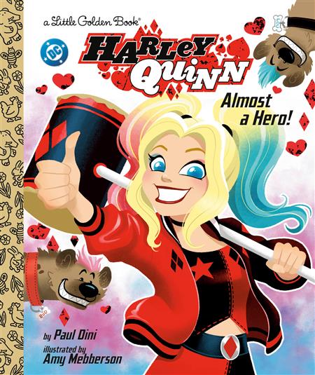 HARLEY QUINN ALMOST A HERO! (DC) HC