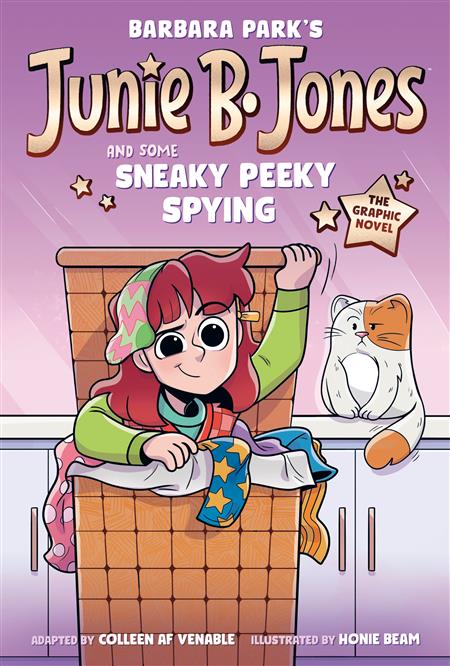 JUNIE B. JONES AND SOME SNEAKY PEEKY SPYING THE GRAPHIC NOVEL HC
