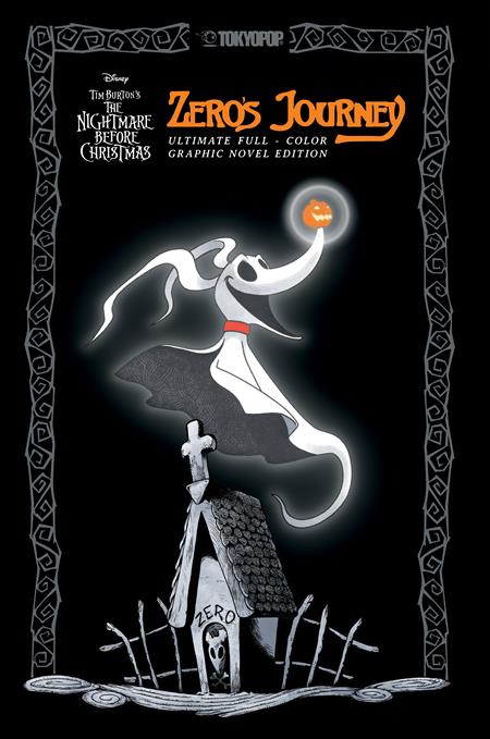 DISNEY MANGA TIM BURTON'S THE NIGHTMARE BEFORE CHRISTMAS - ZERO'S JOURNEY (ULTIMATE FULL-COLOR GRAPHIC NOVEL EDITION WITH SPRAYED EDGES) HC