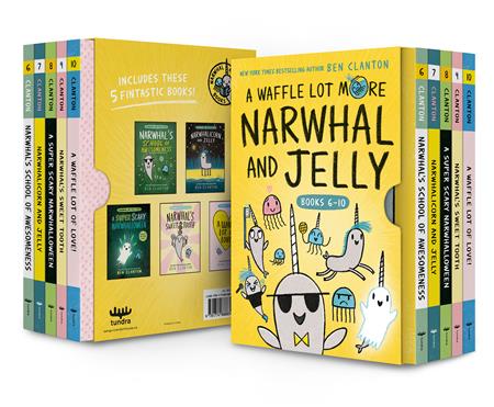 A WAFFLE LOT MORE NARWHAL AND JELLY (HARDCOVER BOOKS 6-10) HC