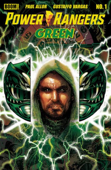 POWER RANGERS GREEN #1 ZB 2ND PRINTING (DRESSED HARRIS)