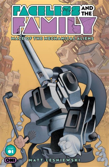 FACELESS AND THE FAMILY MAZE OF THE MECHANICAL ALIENS #1 (OF 4) 3RD PRINTING
