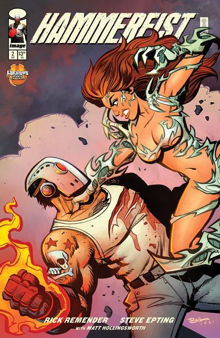 HAMMERFIST #2 CVR C BRETT PARSON WITCHBLADE TEAM UP VAR (MR)