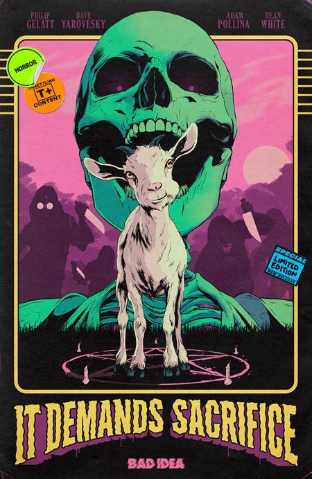 IT DEMANDS SACRIFICE #1 (OF 4) CVR F INC 1:20 FLOPS RETRO VAR