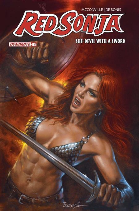 RED SONJA SHE DEVIL WITH A SWORD #5 CVR B LUCIO PARRILLO VAR