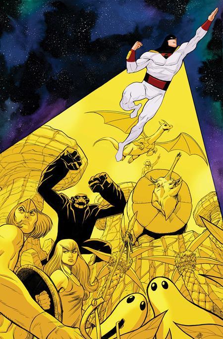 SPACE GHOST VS THE HERCULOIDS #1 CVR N INC 1:25 DREW MOSS VIRGIN VAR