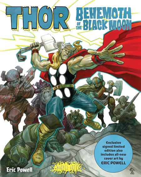 THOR BEHEMOTH OF THE BLACK MOON HC LUNAR EXCLUSIVE EDITION SIGNED 