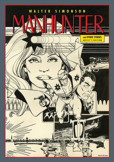 WALTER SIMONSON MANHUNTER ARTIST ED HC (Net)