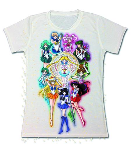 SAILORMOON S GROUP FULL WOMENS BLK T/S SM (C: 1-1-1)