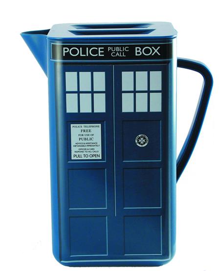 DR WHO TARDIS SQUARE LIDDED PITCHER (C: 1-1-2)