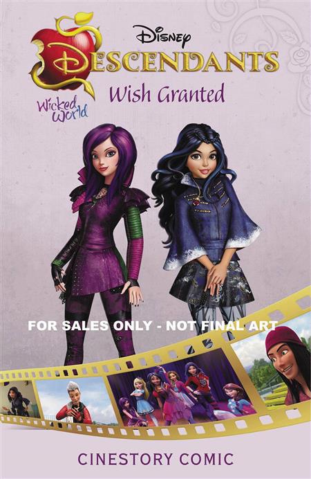 DISNEY DESCENDANTS WICKED WORLD WISH CINESTORY TP VOL 01 (O/