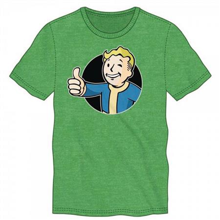 FALLOUT HEATHER GREEN T/S LG (C: 0-1-1)