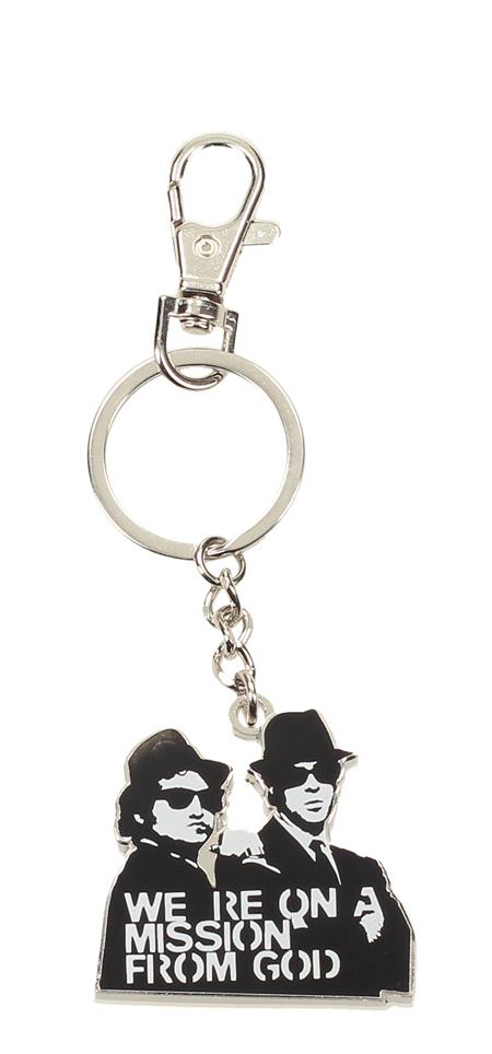 THE BLUES BROTHERS MISSION METAL KEYCHAIN (C: 1-1-2)