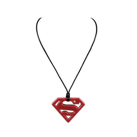 SUPERMAN RED PENDANT TEETHER NECKLACE (C: 1-1-0)