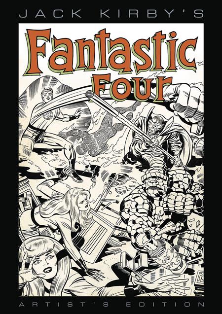 JACK KIRBY FANTASTIC FOUR ARTIST ED HC (Net) (C: 0-1-1)