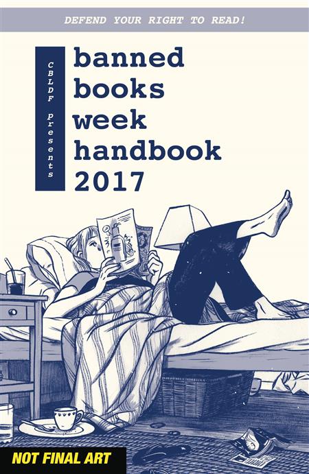 CBLDF BANNED BOOKS WEEK HANDBOOK 2017 (BUNDLE OF 50) (Net)