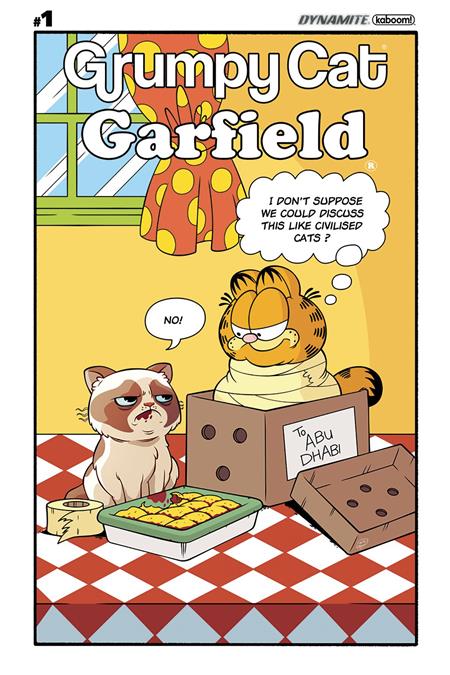 GRUMPY CAT GARFIELD #1 (OF 3) CVR I 100 COPY SGN INCV (Net)