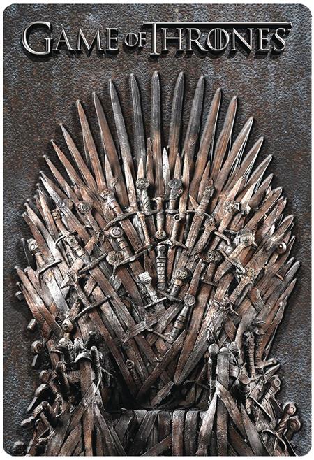 GAME OF THRONES 3D THRONE METAL WALL DECOR (C: 1-1-2)