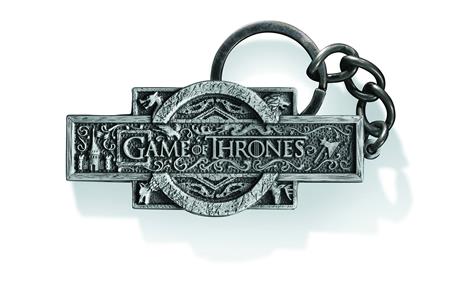 GAME OF THRONES OPEN SEQUENCE LOGO KEYCHAIN (Net) (C: 1-1-1)