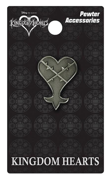 KINGDOM HEARTS HEARTLESS PEWTER LAPEL PIN (C: 1-0-2)