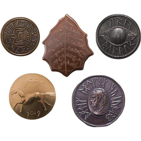 LORD OF THE RINGS MIDDLE EARTH 5 COIN SET 1 (C: 0-1-2)