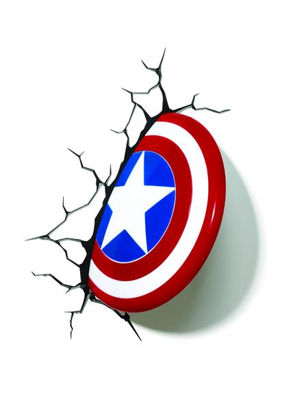 Marvel Captain America Shield 3D Light - Discount Comic Book Service