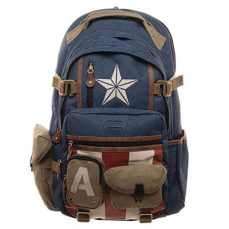 MARVEL CAPTAIN AMERICA SUIT-UP BACKPACK (C: 1-1-2)